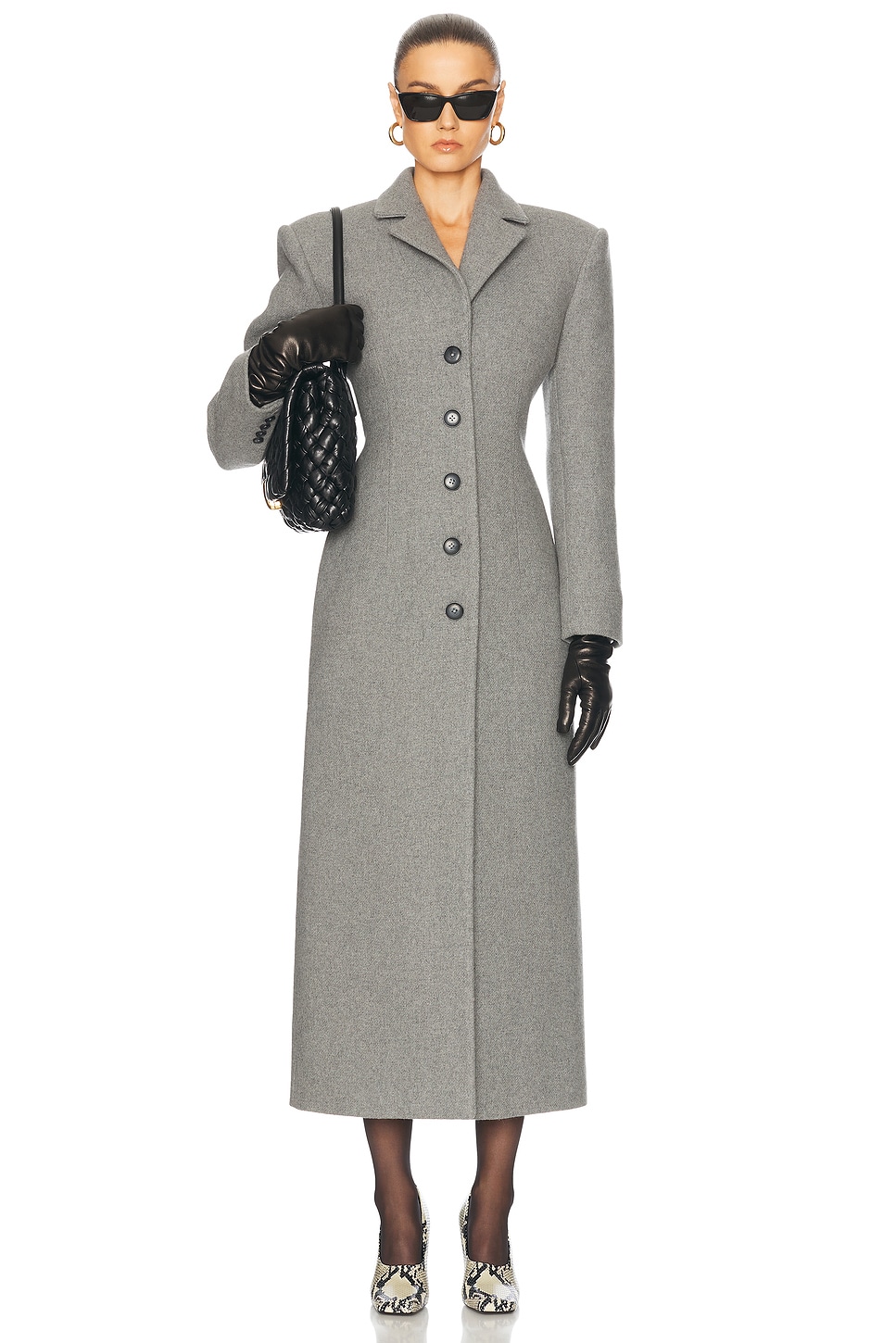 EAVES Yaron Manteco Wool Coat