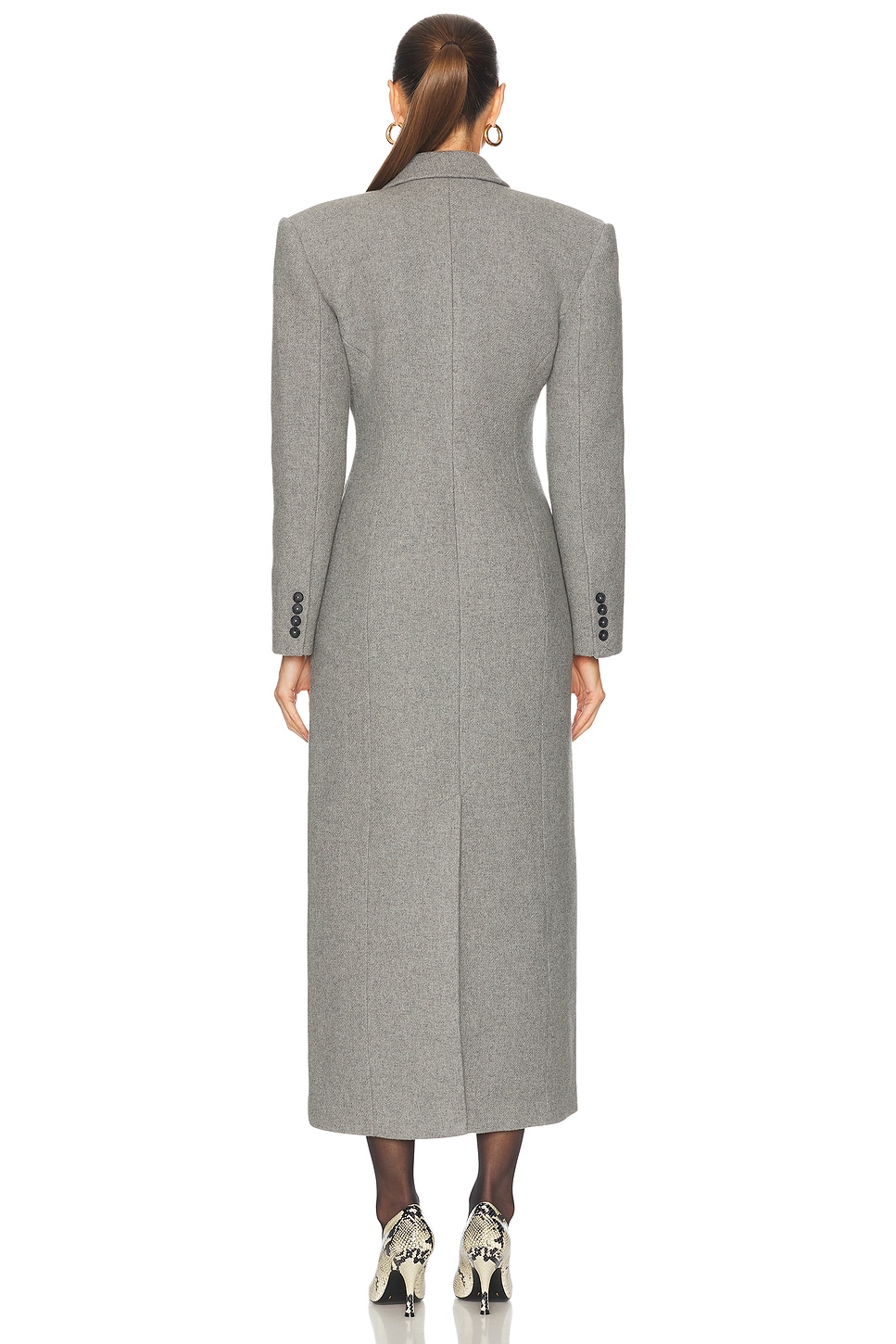 wayf selene ruched long sleeve dress WAYF Selene Ruched Long Sleeve Dress