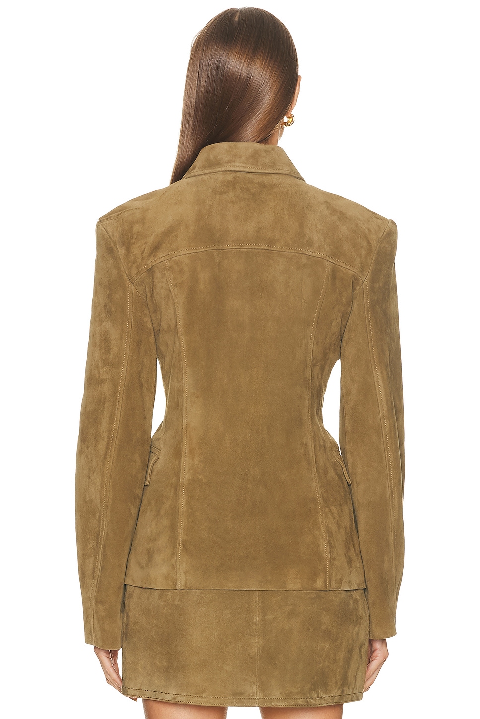 Eve harapeco アウター harapeco Color Suede blouson-23AW Eve 【公式