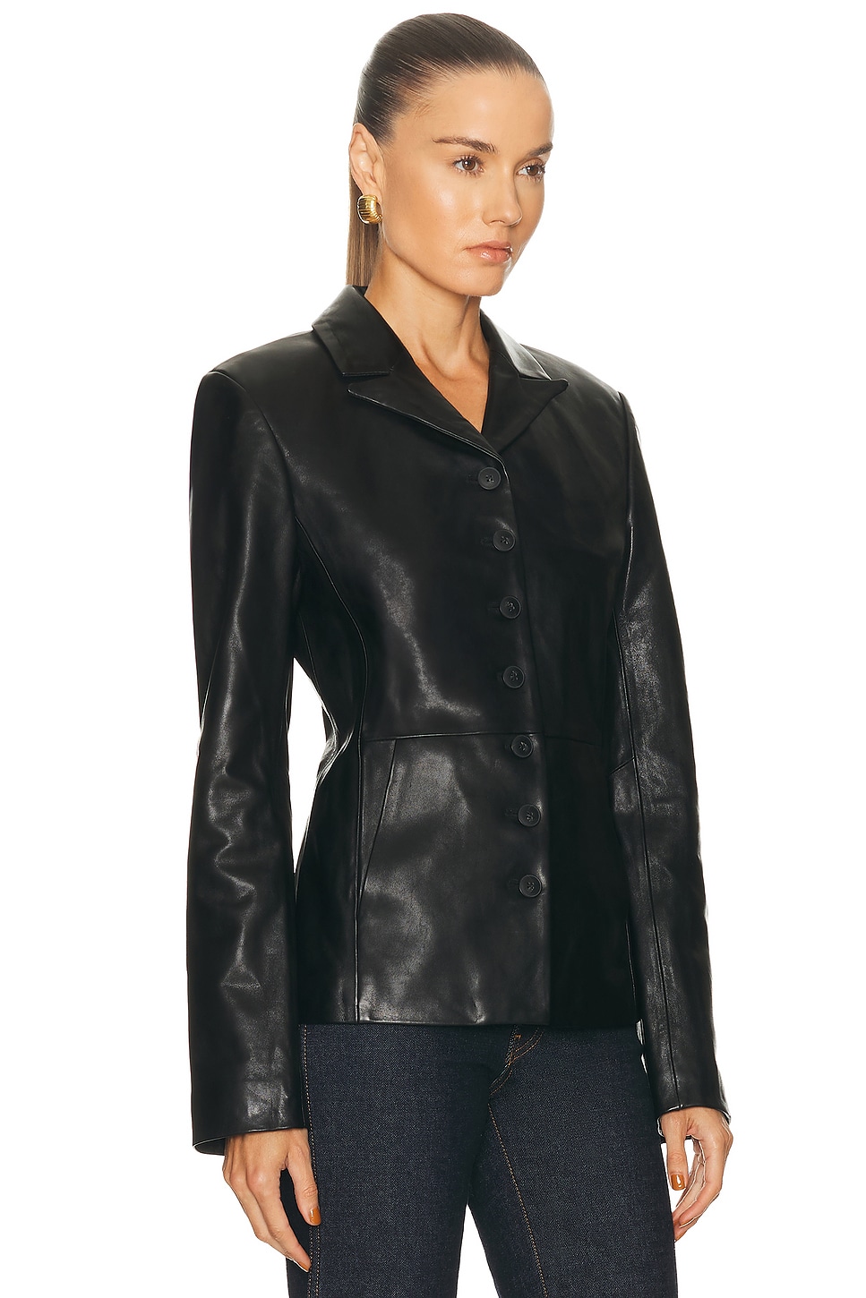 EAVES Sigrun Leather Jacket