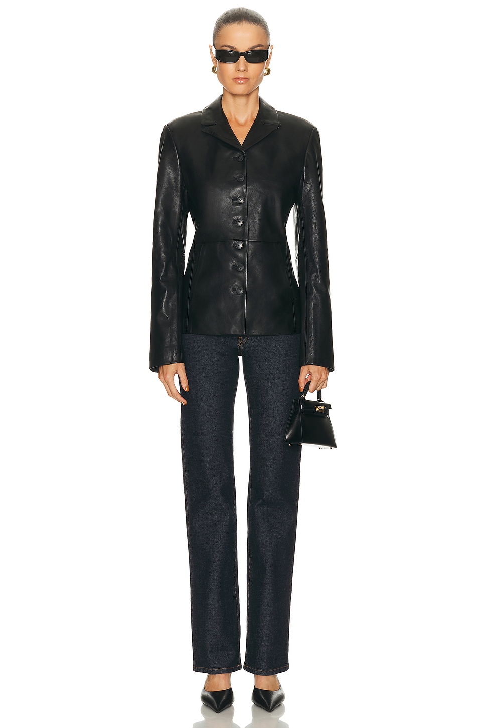 EAVES Sigrun Leather Jacket