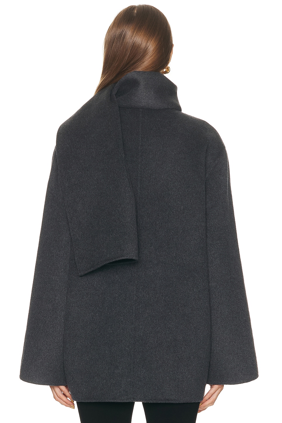 EAVES X Coco Ragni Wool Scarf Jacket
