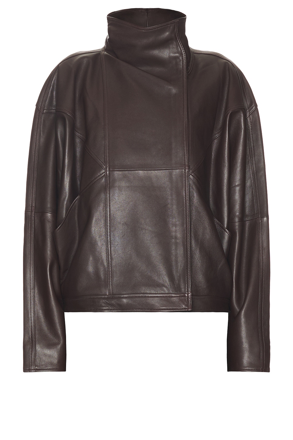 EAVES Mildri Leather Jacket thumbnail