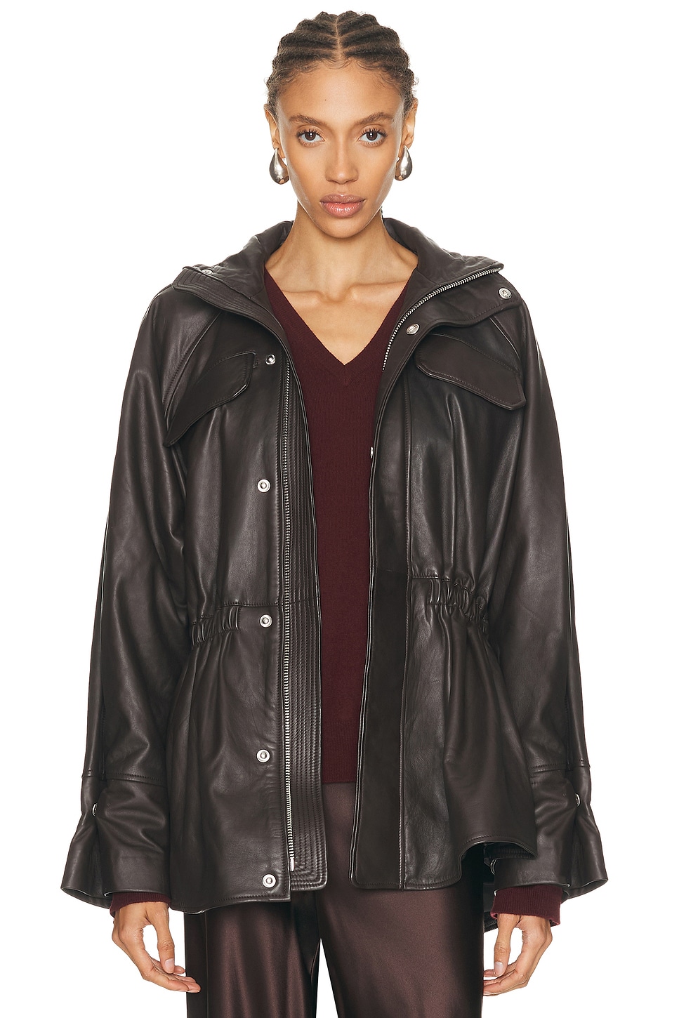 EAVES Mendoza Leather Jacket