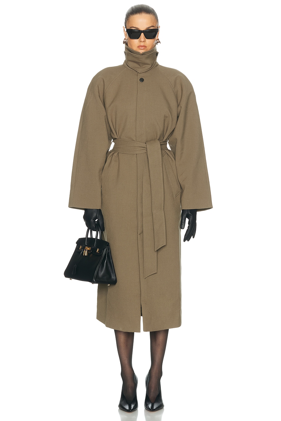 EAVES Keldan Classic Suiting Trench Coat
