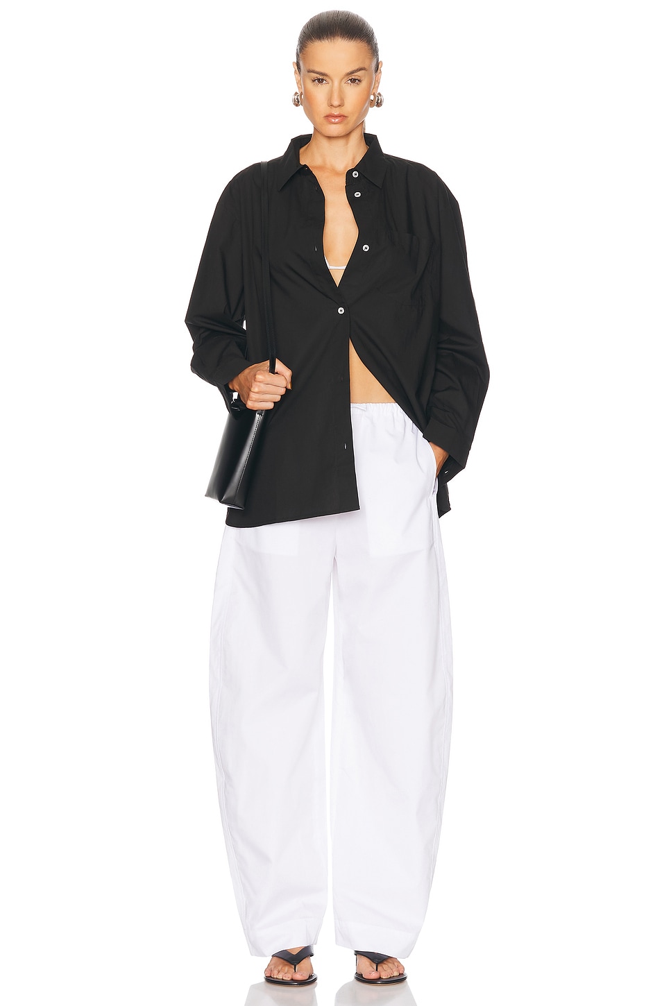 EAVES Lana Barrel Leg Pant