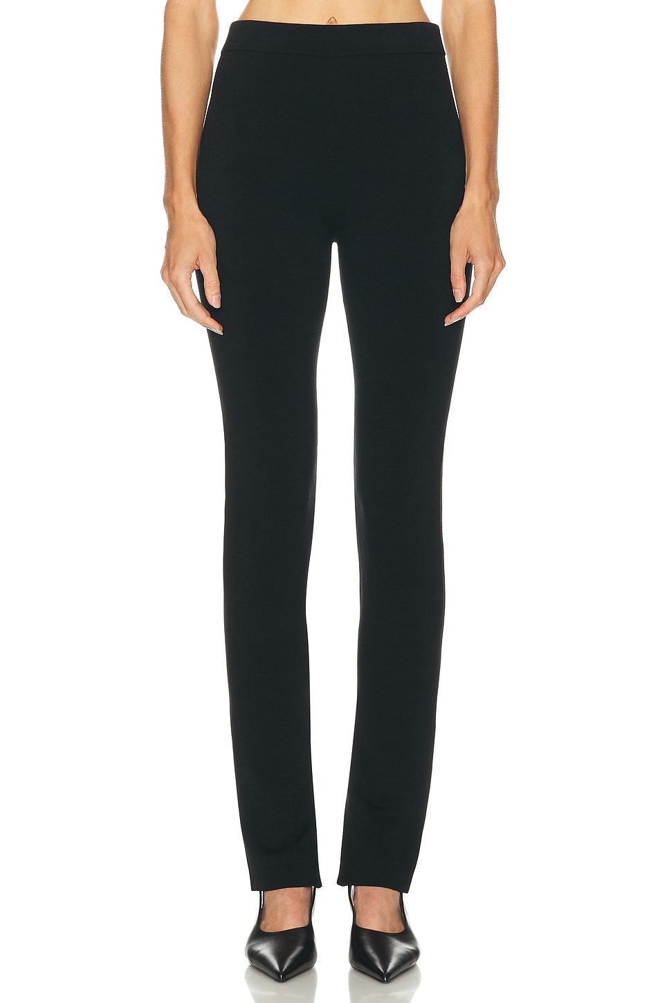 Image 1 of EAVES Aashna Zip Pant in Black