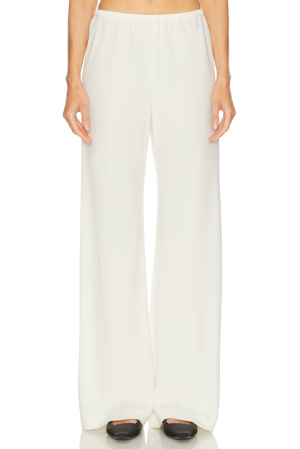 Eaves Loretta Bias Pant In White