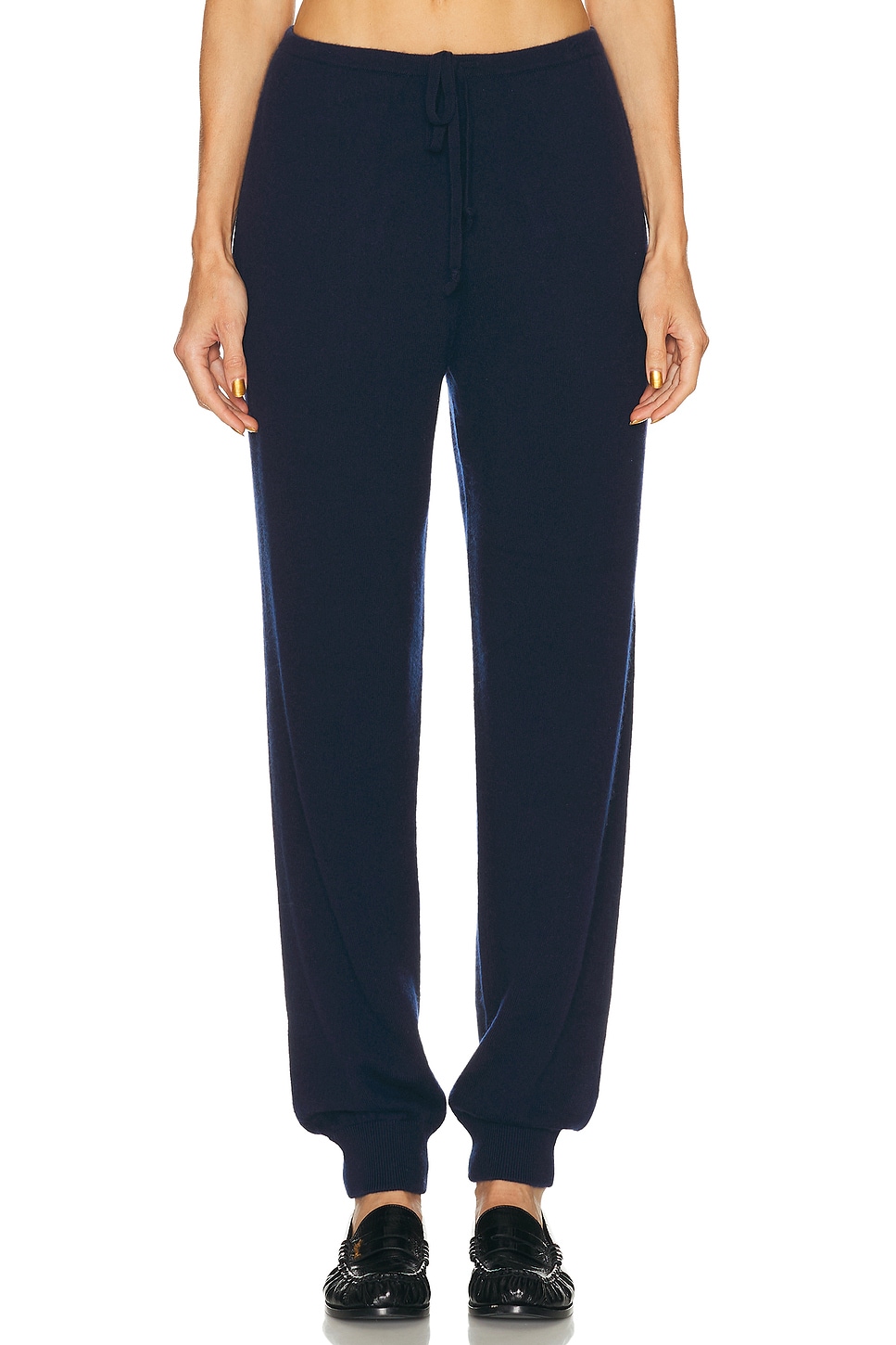 Eaves Normandie Knit Jogger In Blue