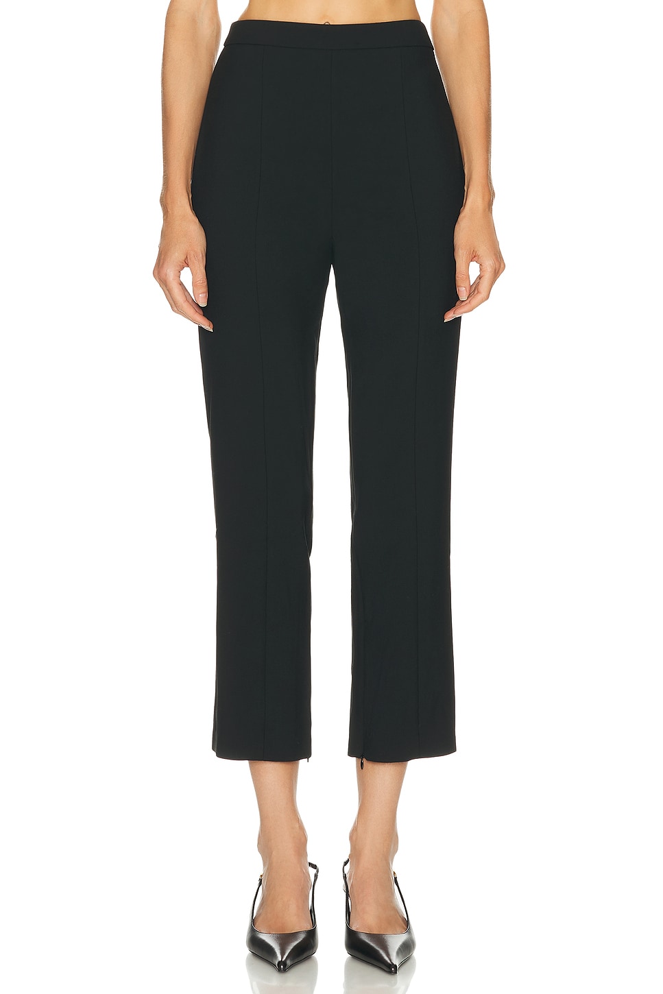 Image 1 of EAVES keki crop trouser in Black