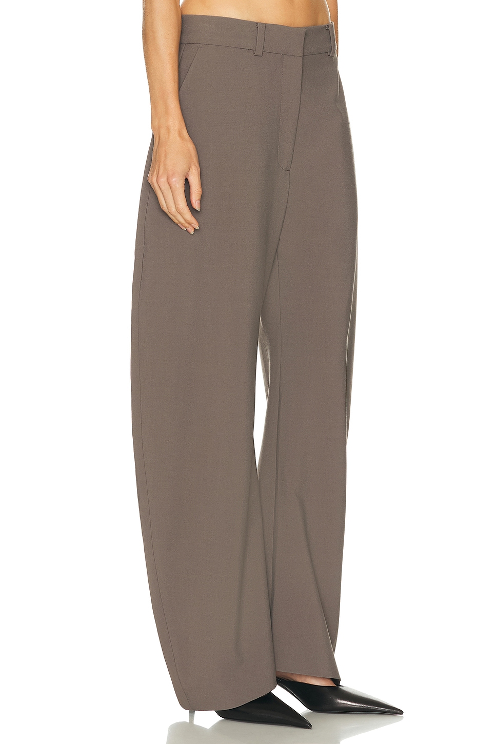 Eaves Keki Tailored Trouser In Gray