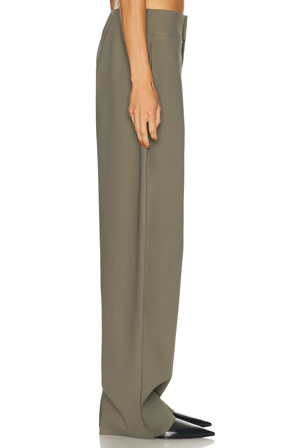 EAVES Mai Sculptural Compact Suiting Pant