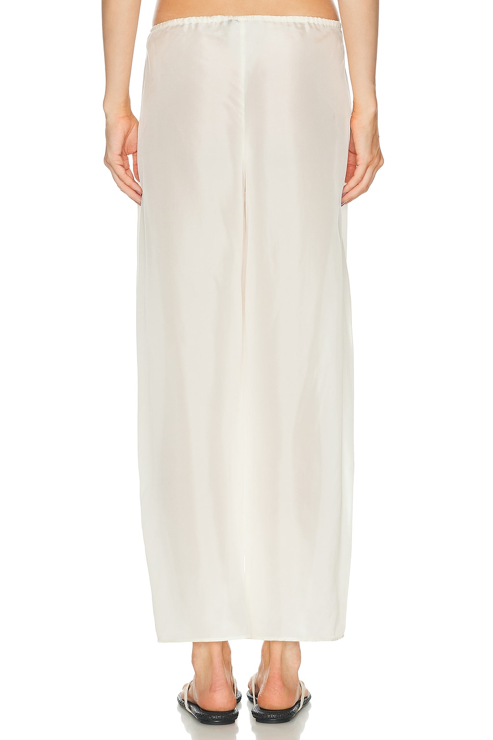 Eaves Fleur Pant In White
