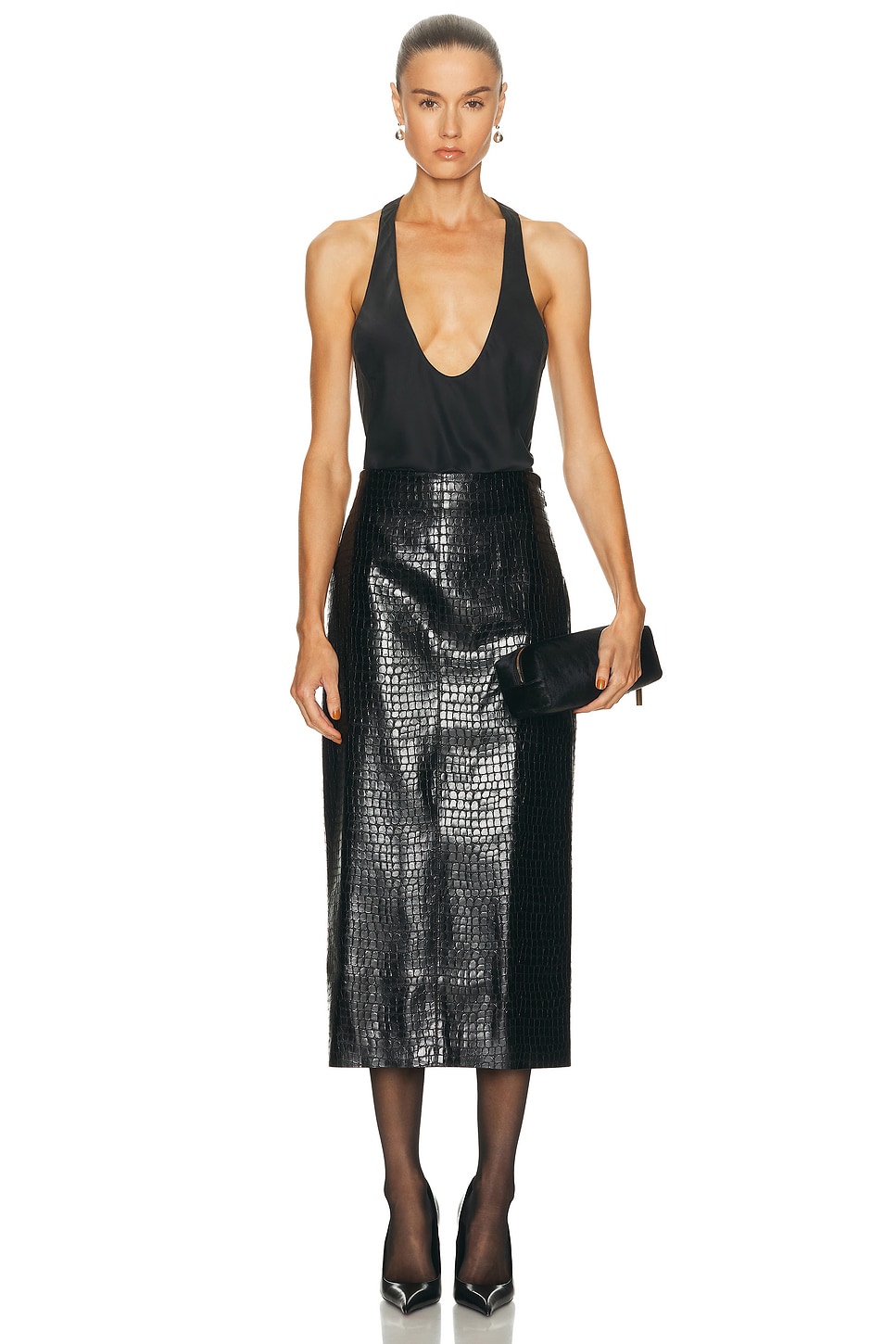 EAVES Vivian Silk Top