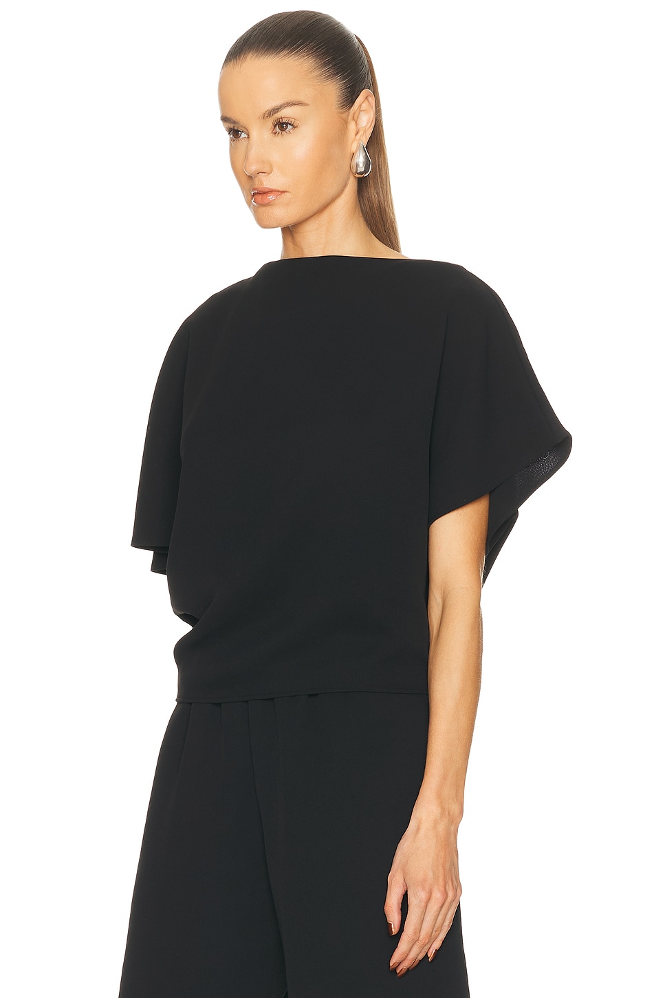 EAVES x Jasmine Tookes Greta Polished Crepe Top