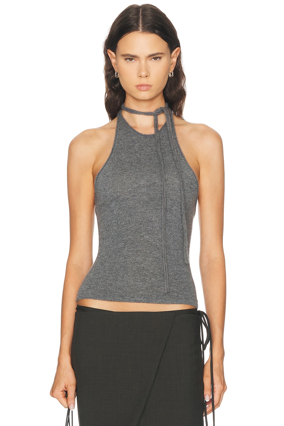 EAVES Allene Tank in Grey