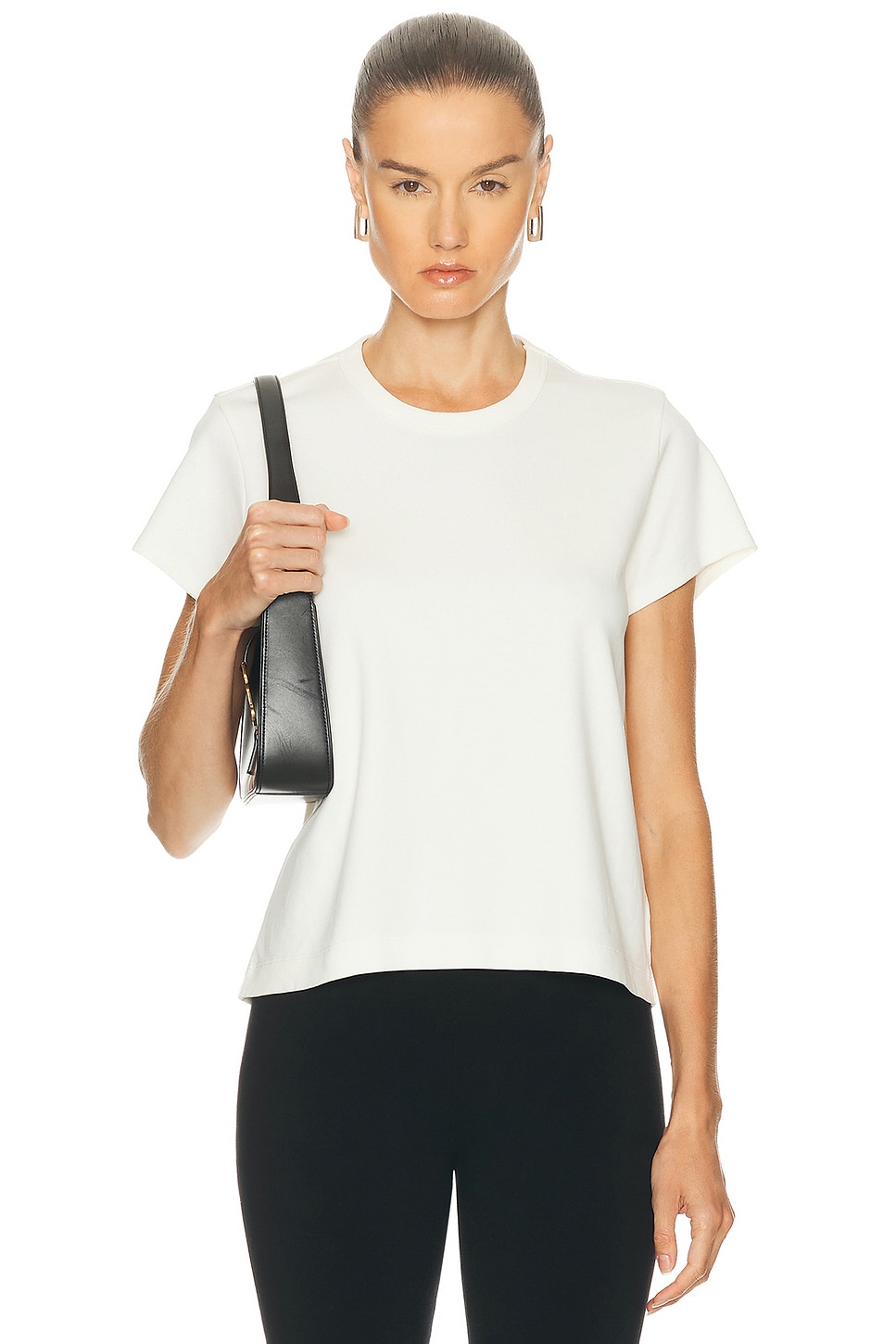 Image 1 of EAVES Lene Boxy Tee in White