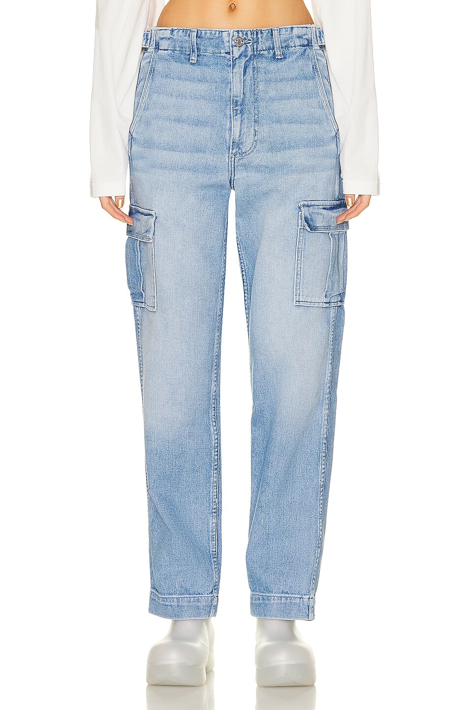 EB Denim Work Pants in Daphne FWRD