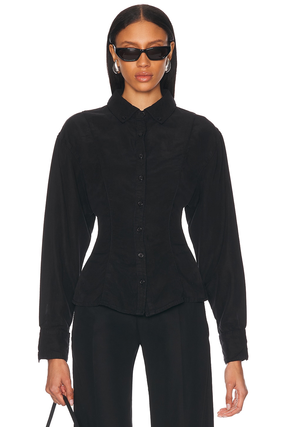Rose Blouse in Black