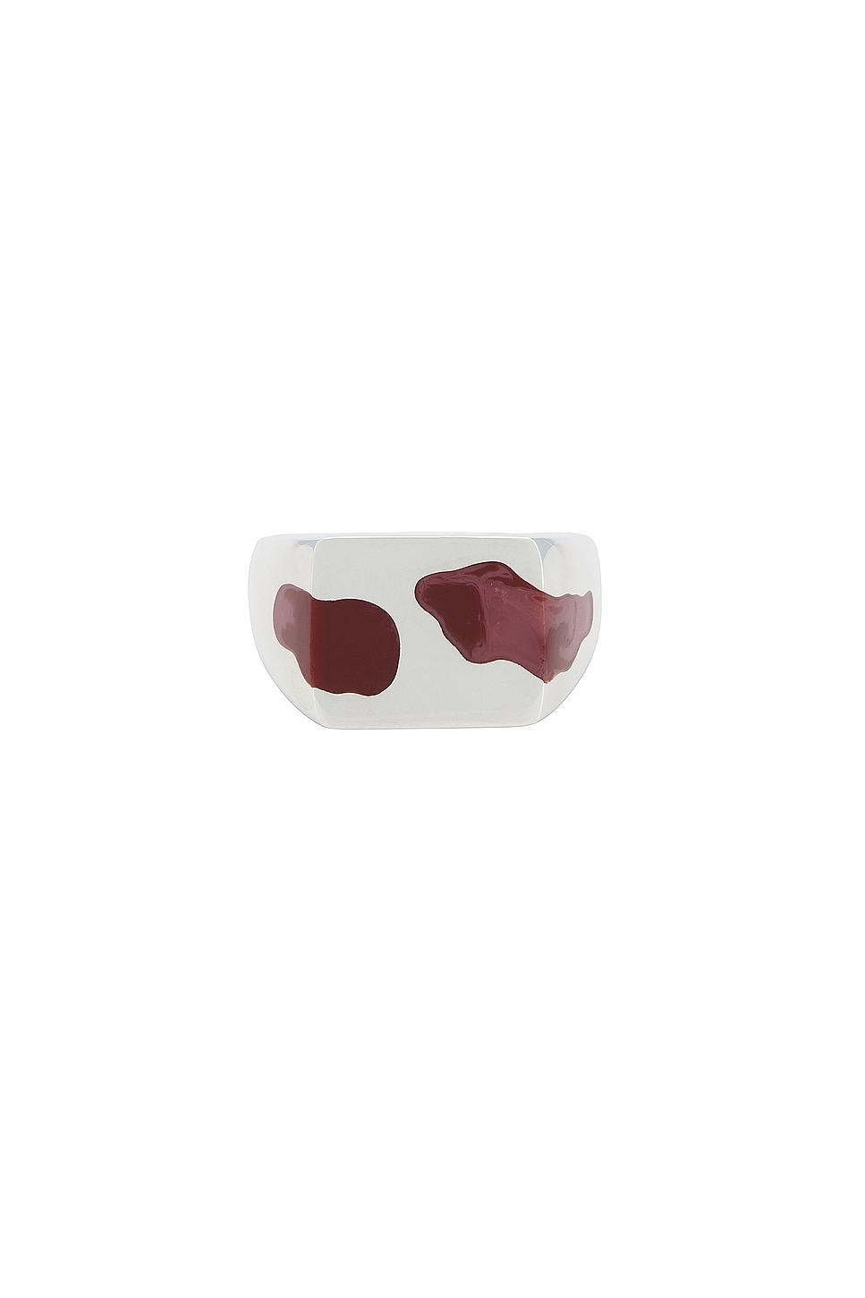 Image 1 of Ellie Mercer Two Piece Signet Ring in Brown
