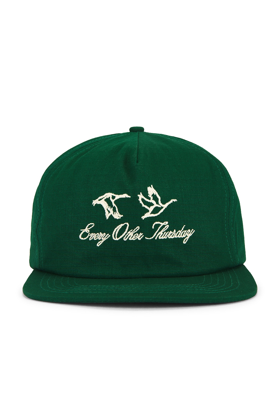 Ripstop Geese Logo Snapback in Green
