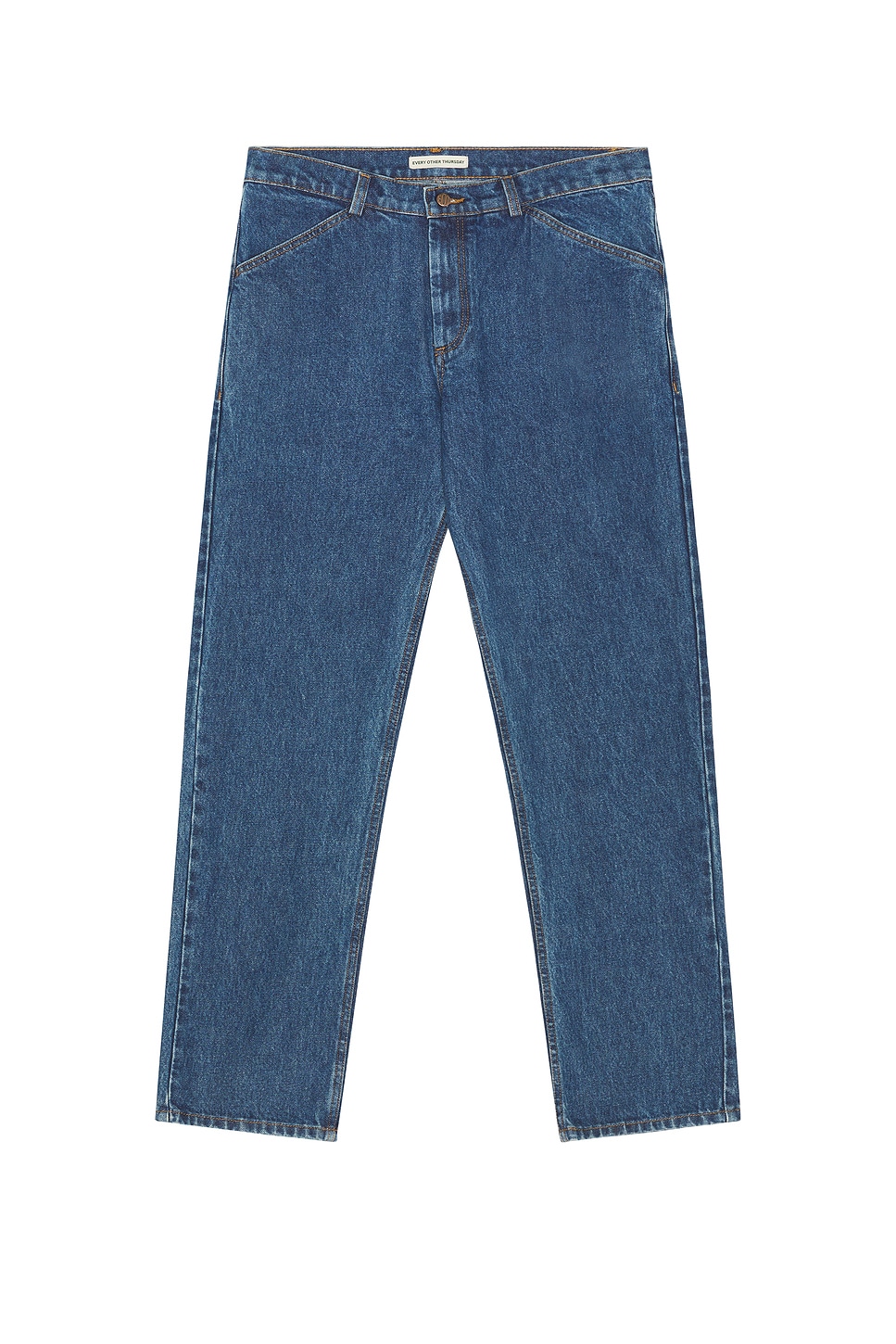4 Pocket Denim Pants in Blue