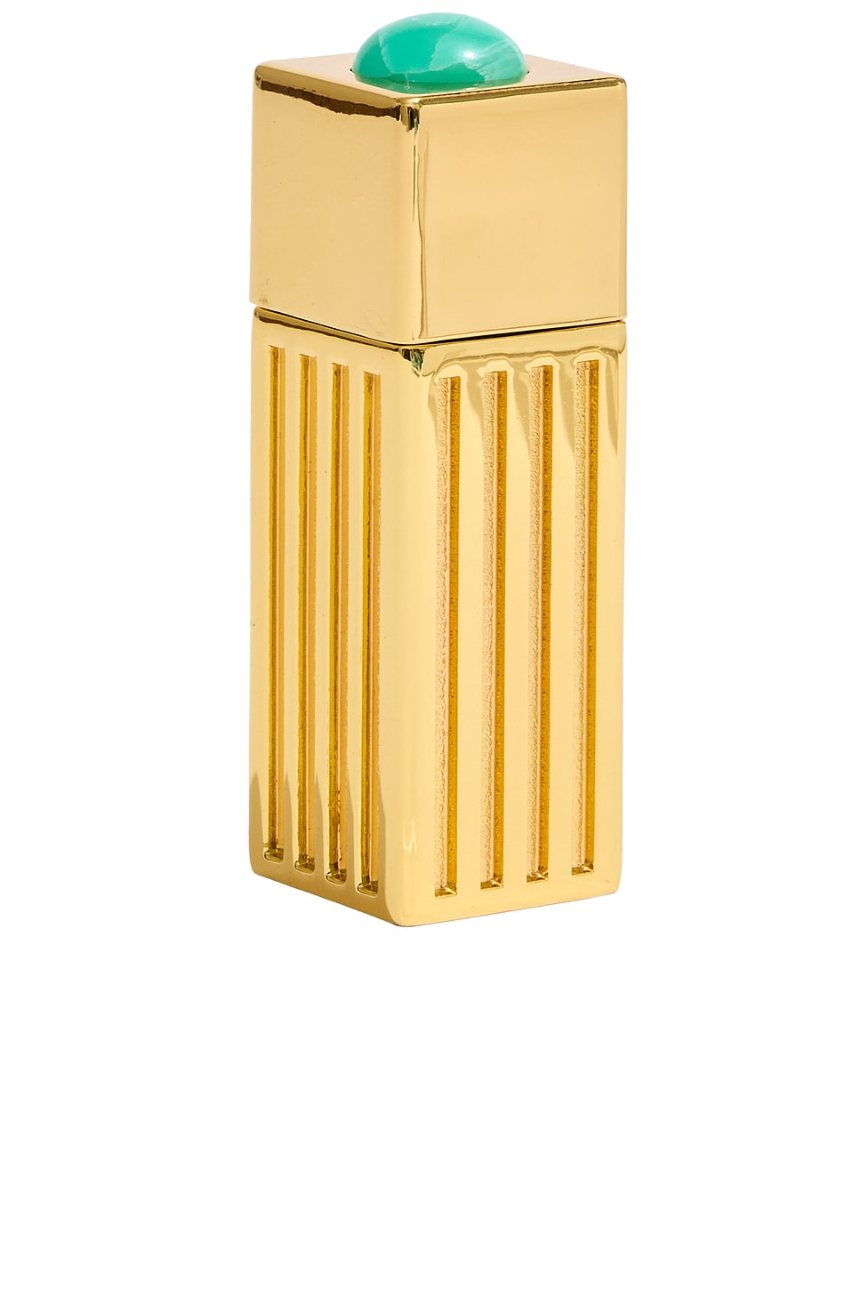 Edie Parker Lipstick Case Lighter Holder In Gold