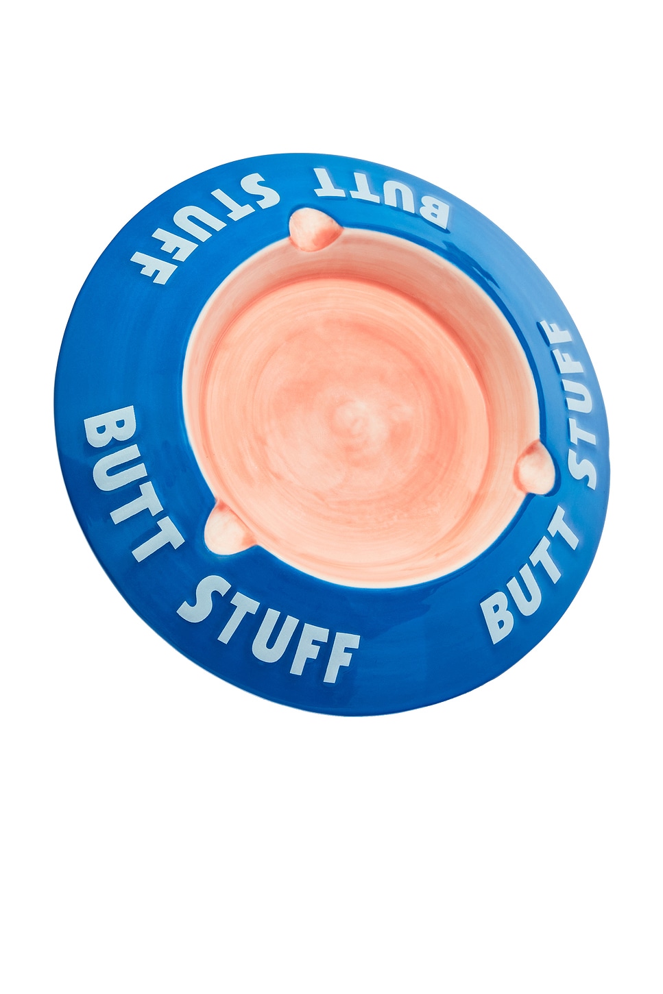 Image 1 of Edie Parker Cheeky Ashtray in Blue