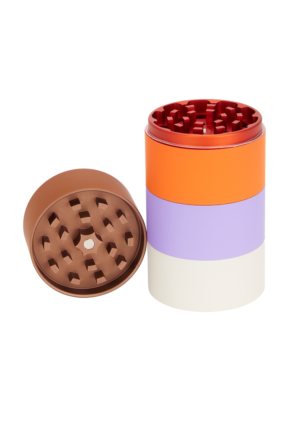 Shop Edie Parker Tabletop Spice Grinder In Lilac Multi