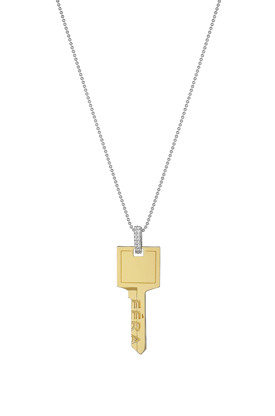 Image 1 of EERA Key Necklace in 18K Gold