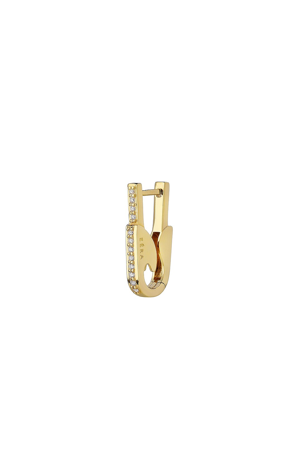 Image 1 of EERA Single Pin Earring in Gold