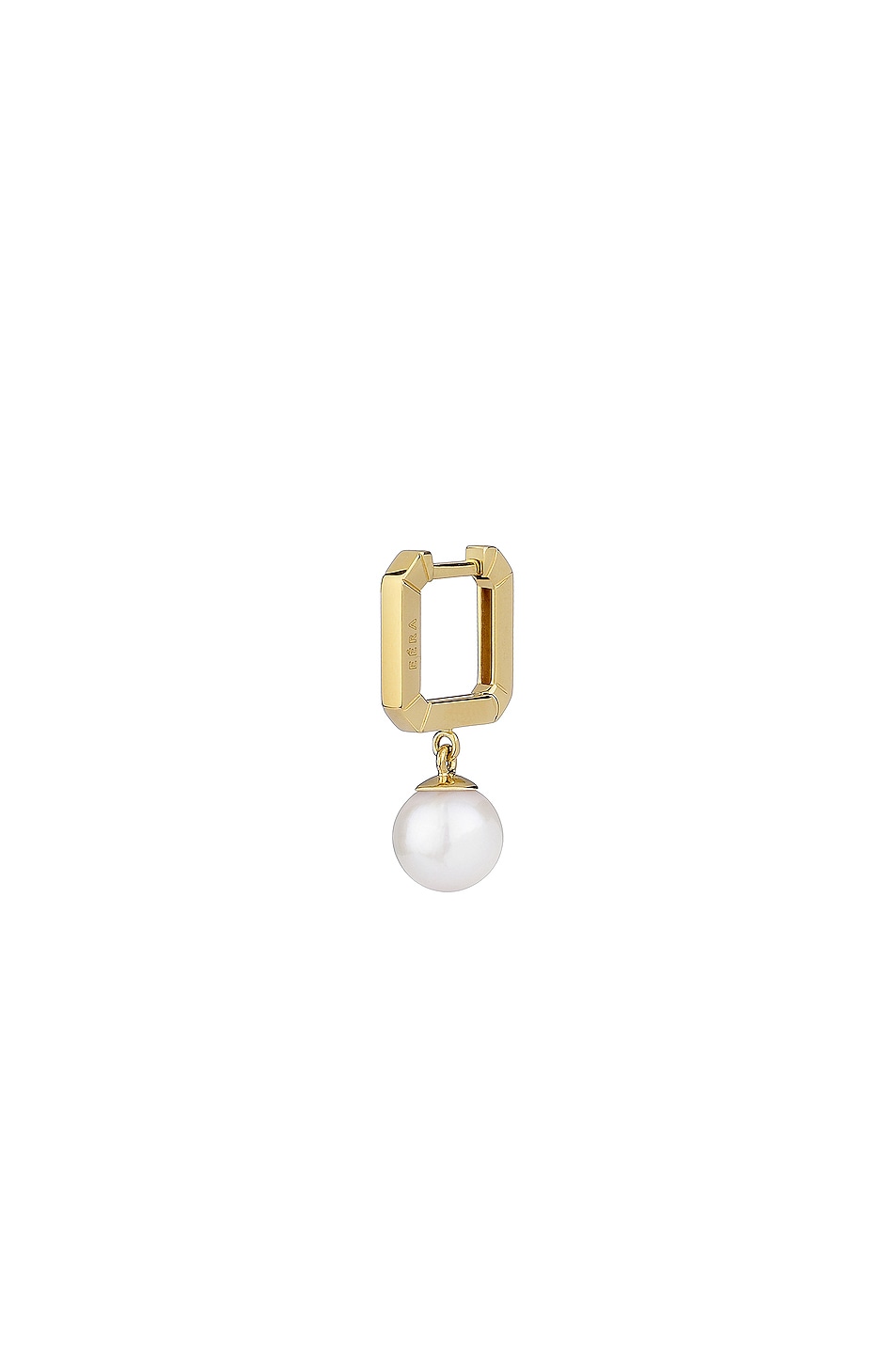 Image 1 of EERA Single Mini Pearl Earring in Gold