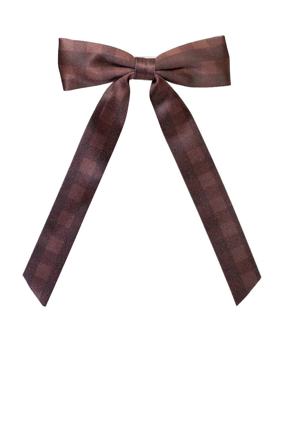 Emi Jay Bow Barrette In Brown
