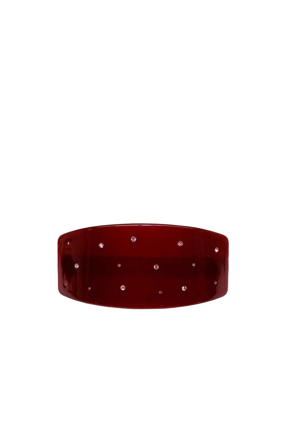 Emi Jay Ponytail Barrette in Burgundy