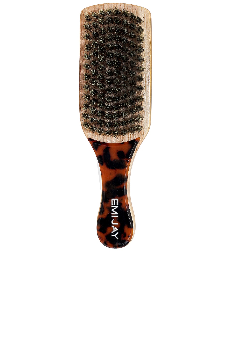 Mini Boar Bristle Brush in Brown