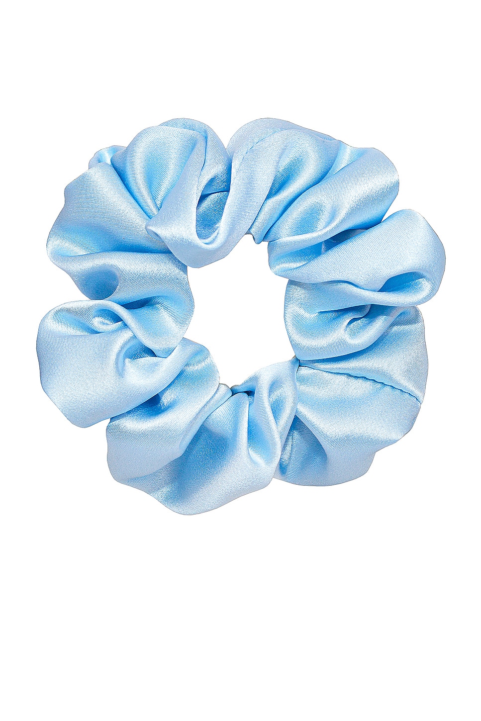 Silk Scrunchie in Blue