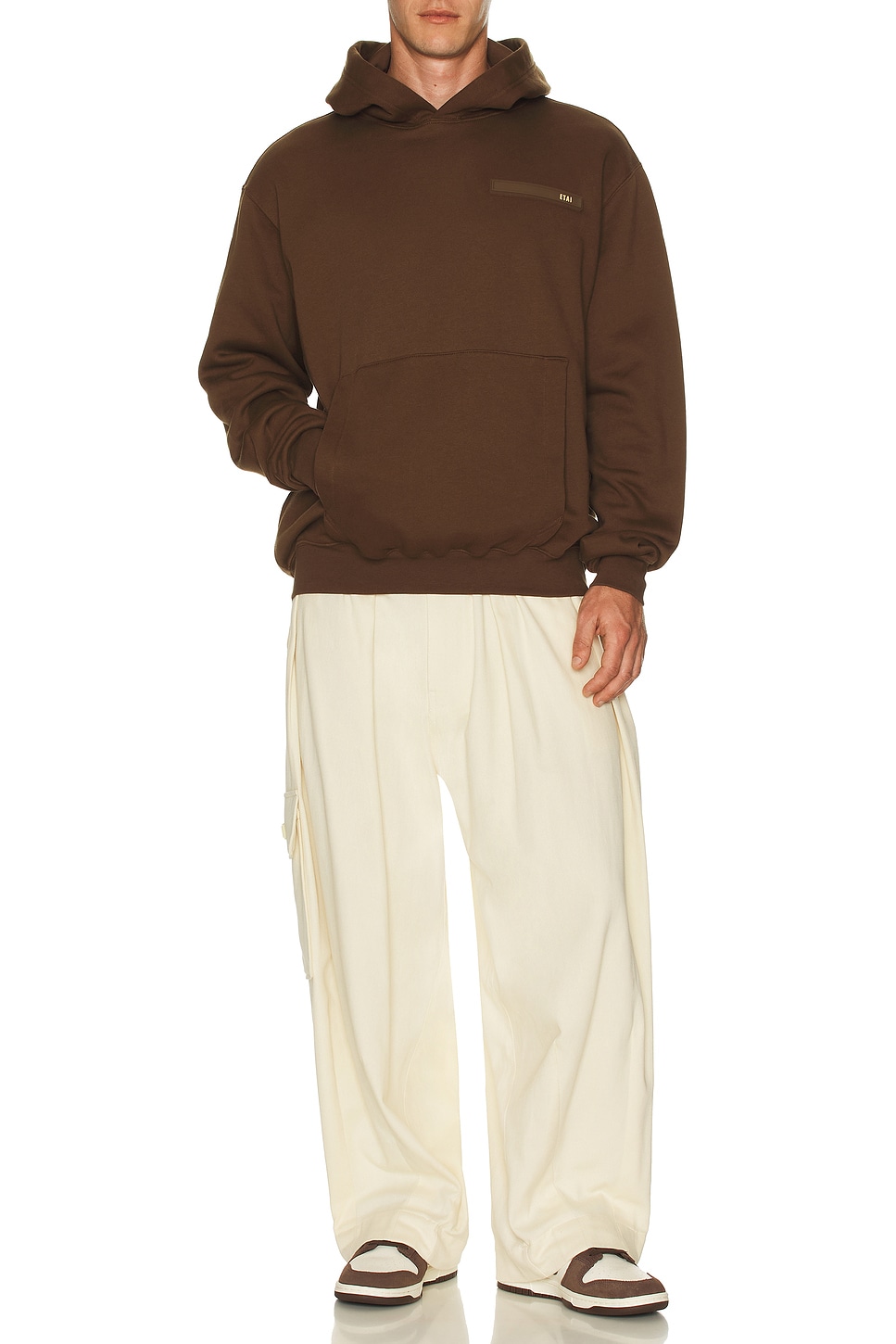 Image 1 of Etai LA Balloon Cargo Pant in Cream