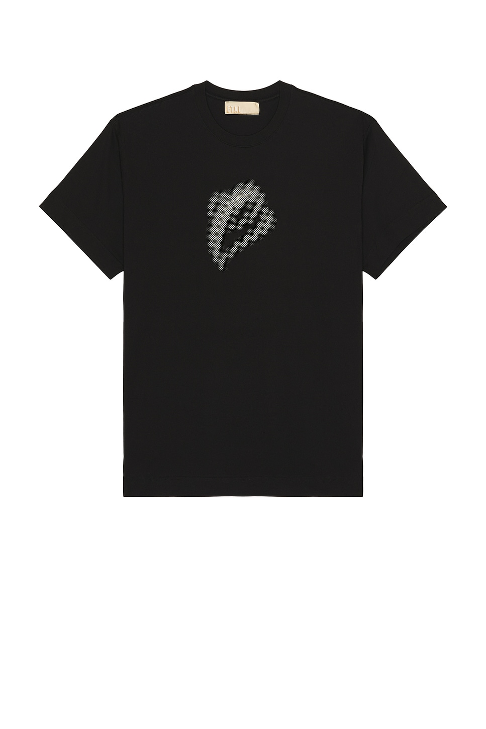 3D Print Dot Brust E Tee in Black