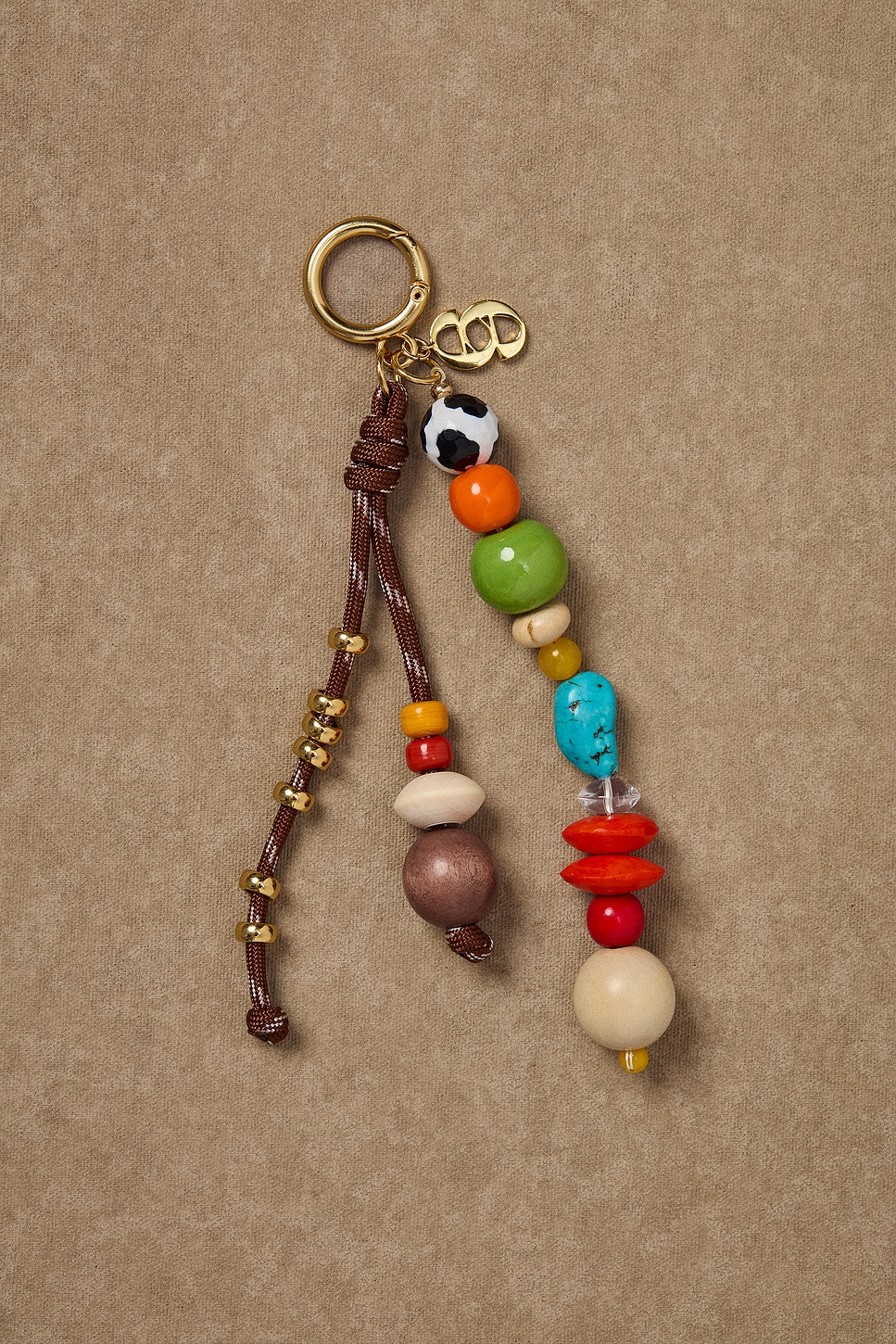 For FWRD Ambrose Key Chain in Brown,Orange