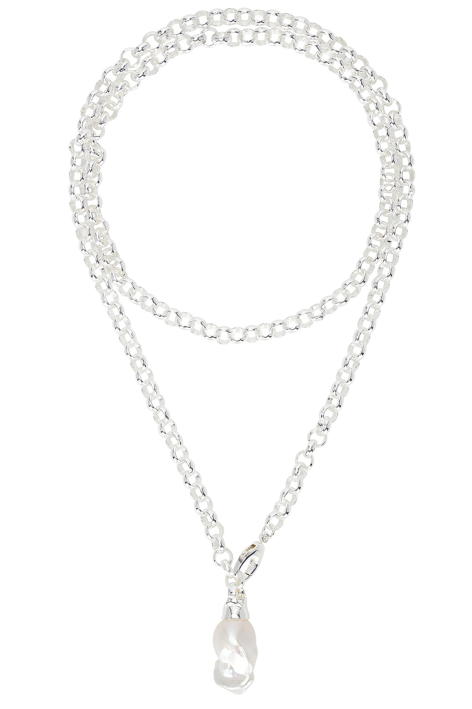 Image 1 of Eliou Carmela Necklace in Silver Plated