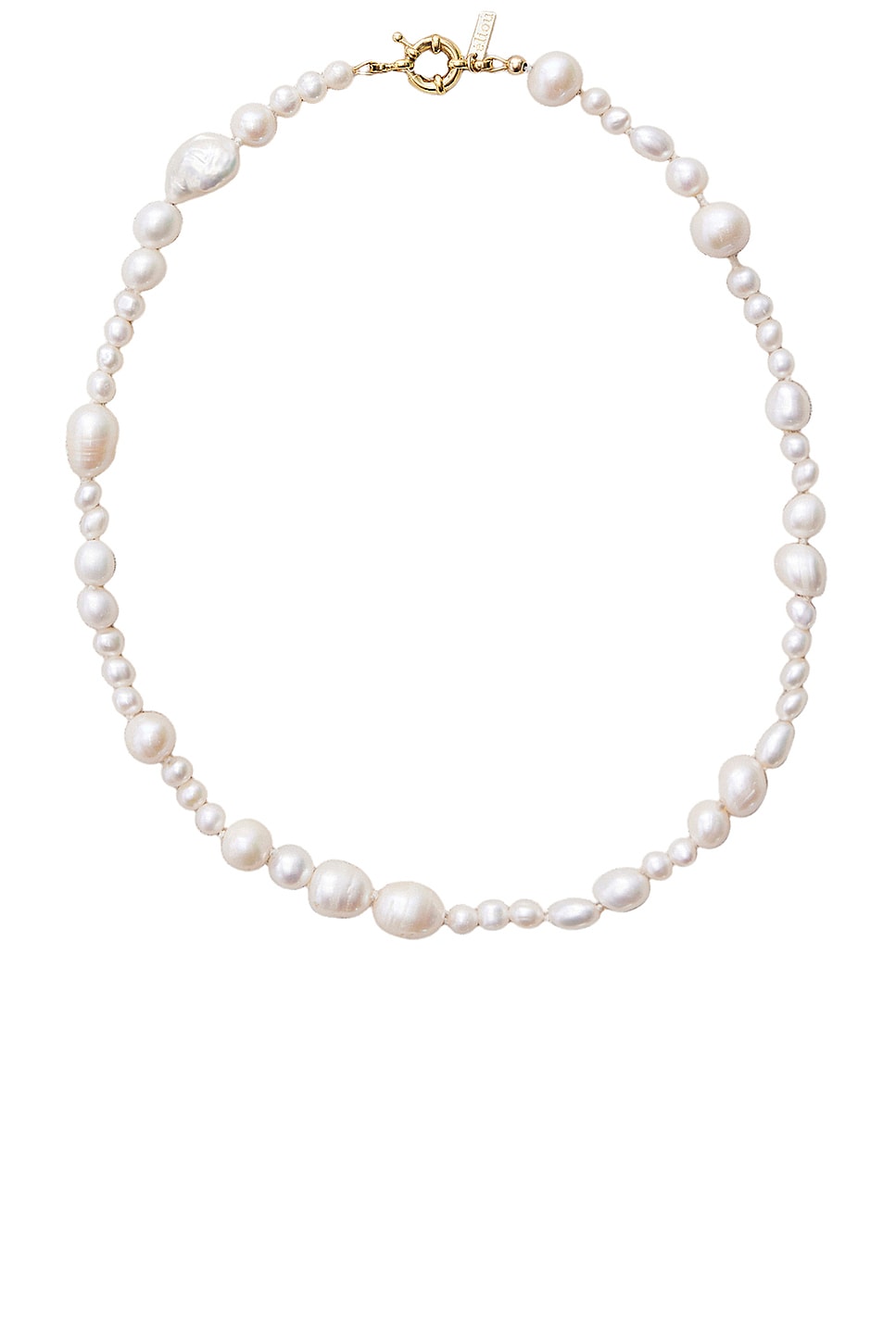 Image 1 of Eliou Este Necklace in Freshwater Pearl