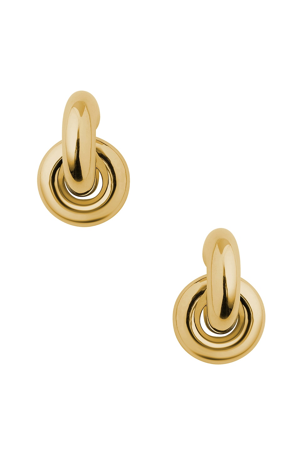 Shop Eliou Khaia Earrings In Gold