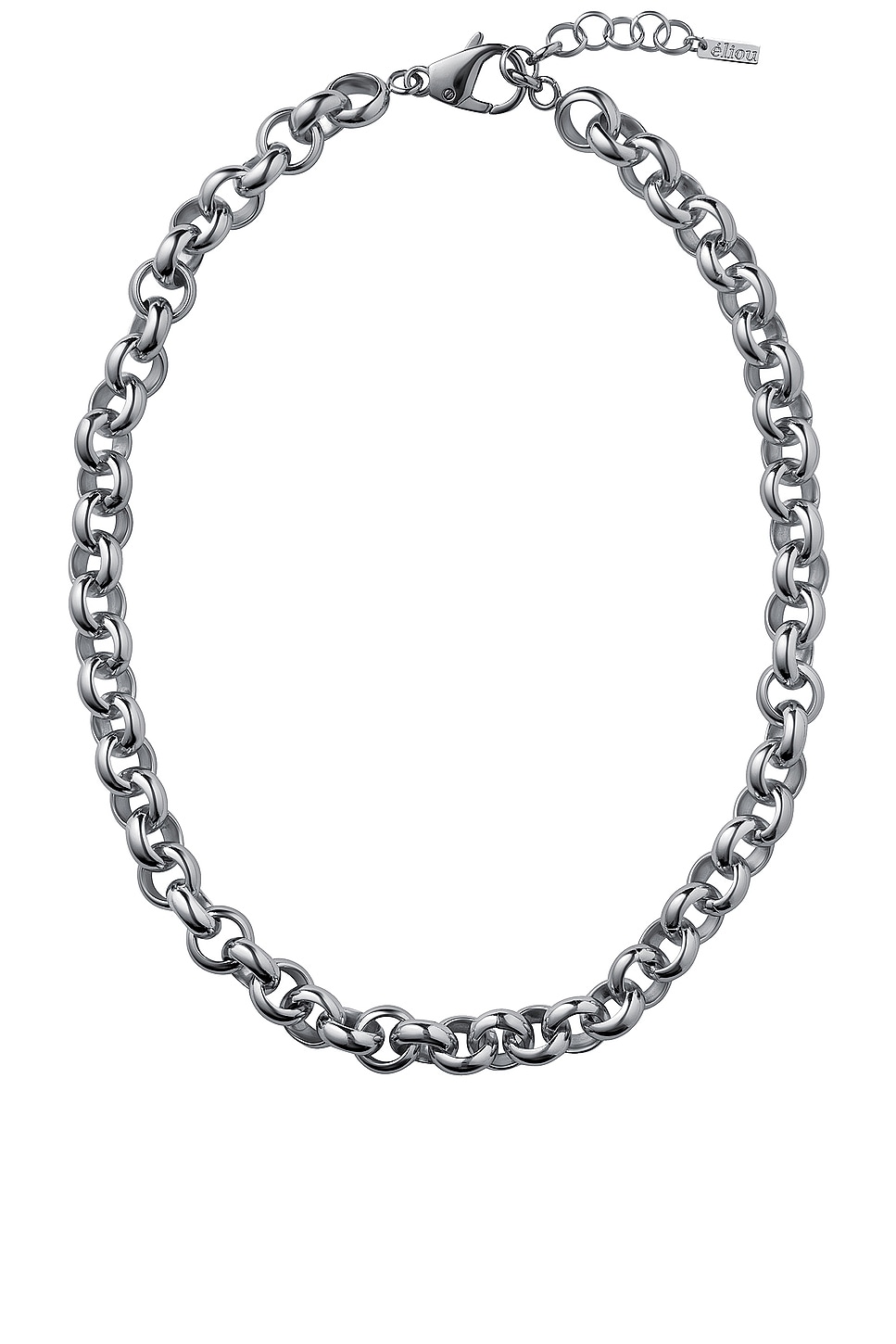 Alster Necklace in Metallic Silver