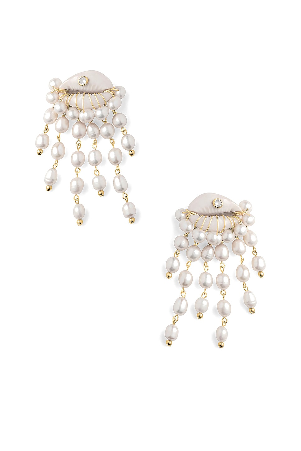 Image 1 of Eliou Delphin Clip-on Earring in Pearl