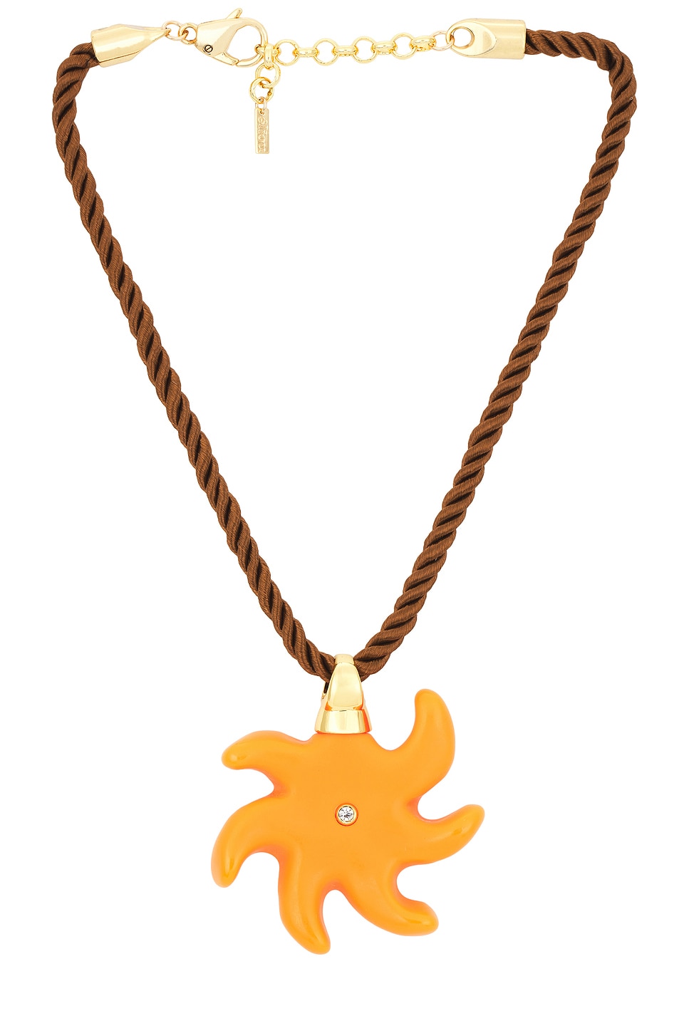 Image 1 of Eliou Sole Necklace in Orange