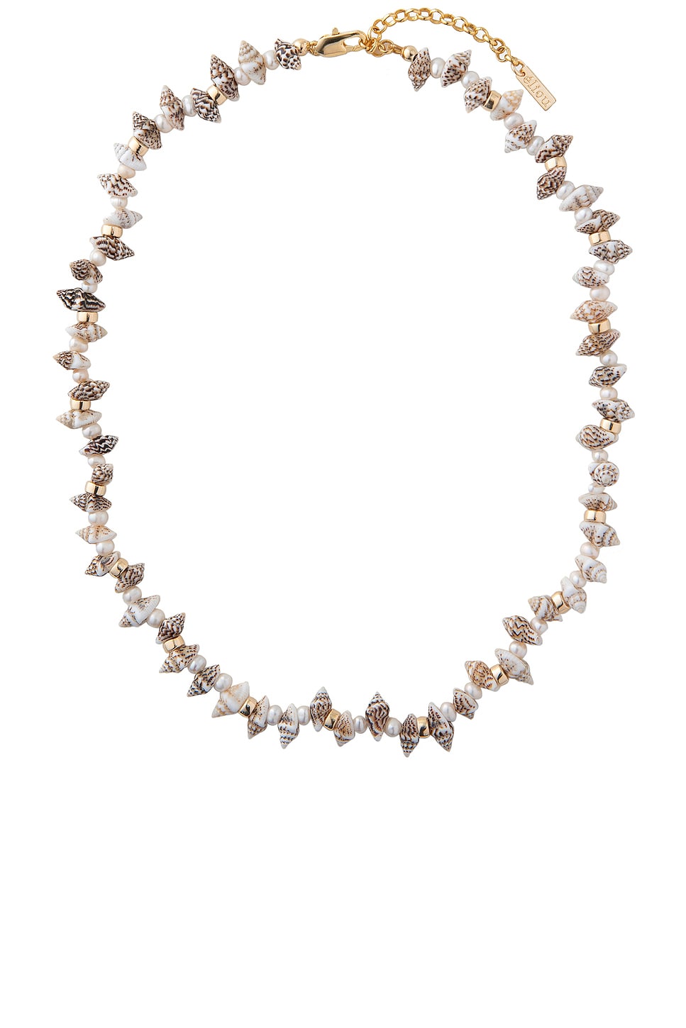 Image 1 of Eliou Tubi Necklace in Brown
