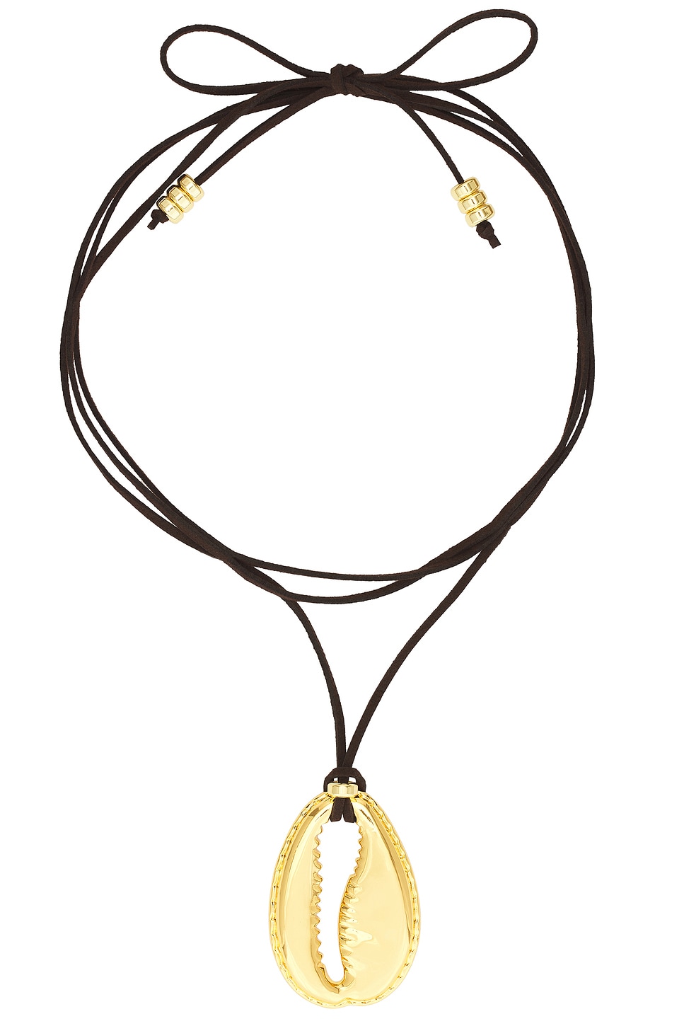 Image 1 of Eliou Concha Wrap Necklace in Gold Plated