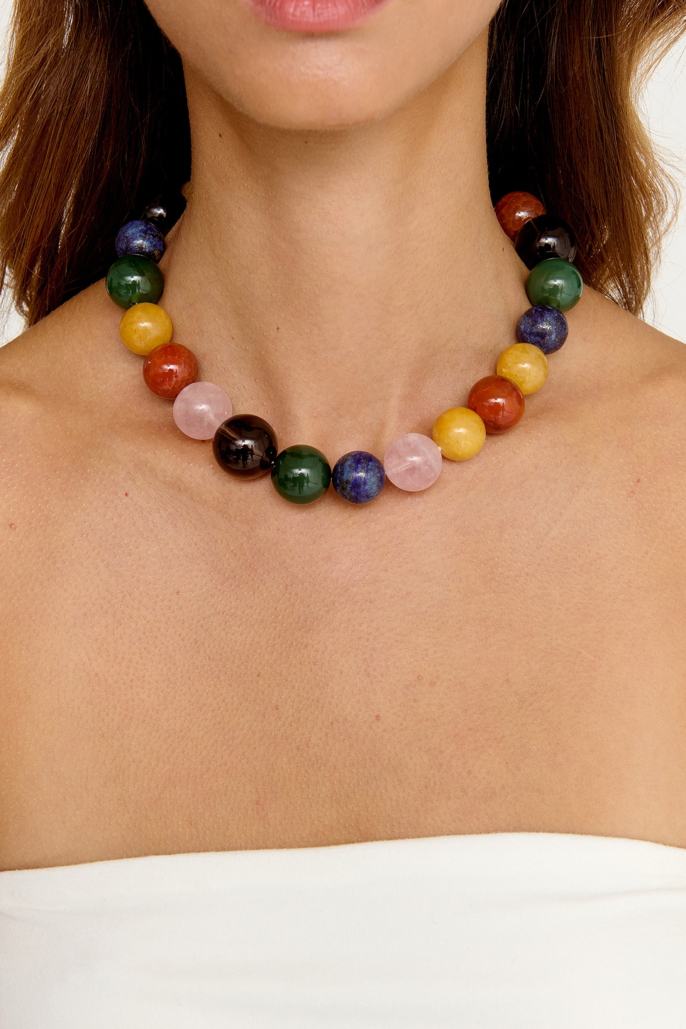Eliou Lanai Necklace in Multi Color | FWRD