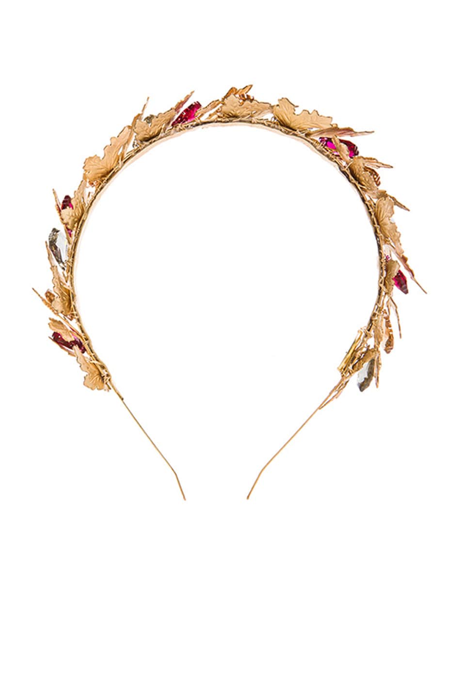 Image 1 of Eugenia Kim Autumn Headband in Gold