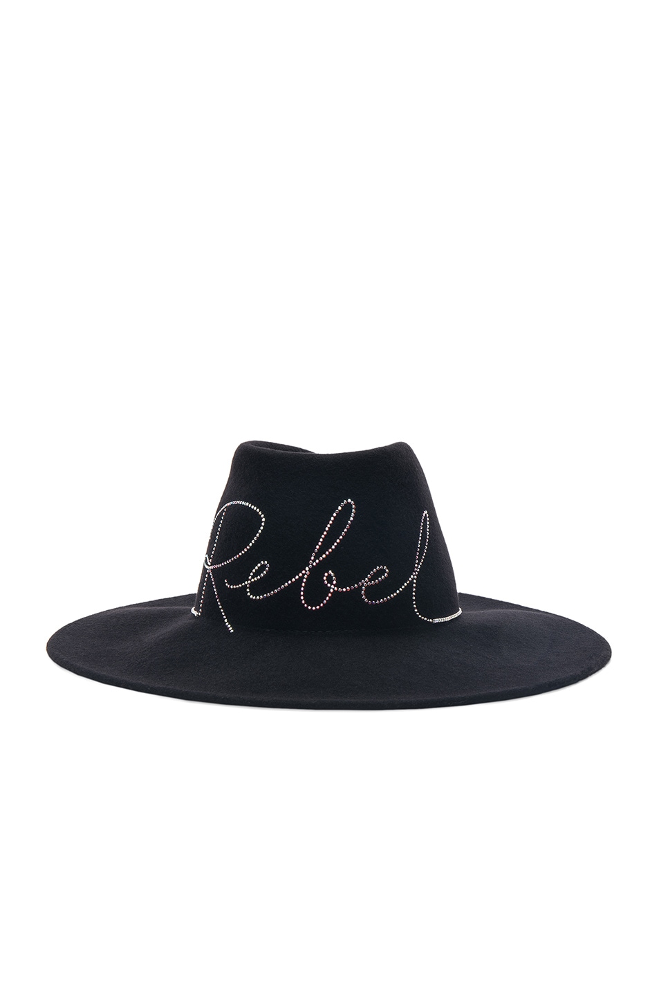 Image 1 of Eugenia Kim Harlowe Rebel Hat in Black